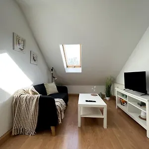 über Den Dächern Leipzigs: Süßes Kleines Mit Dachterasse! Nur 5 Minuten Zum Stadion Und 10 Minuten Ins Zentrum Apartment